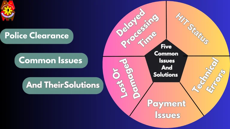 police clearance common issues